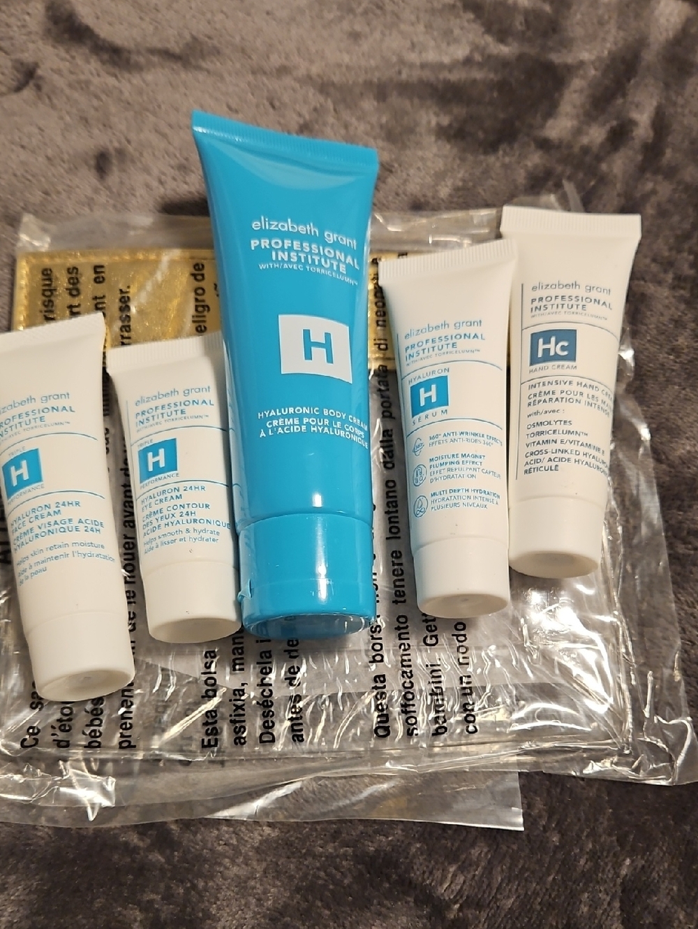 Elizabeth Grant Hyaluronic Body Complex 6 Piece Set NEW